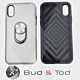 iPhone X Max Shockproof Hard Armour Case in Silver