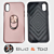 iPhone XR Shockproof Hard Armour Case in Rose Gold